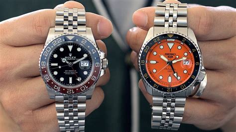 seiko 5 compared to rolex|Seiko Rolex alternative.